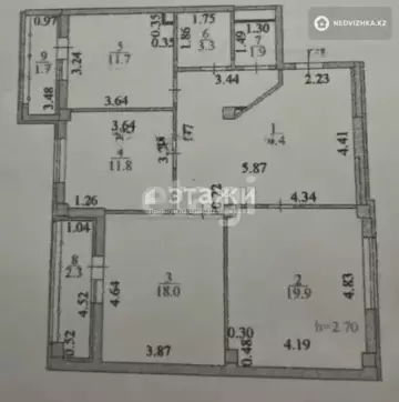 98 м², 3-комнатная квартира, этаж 5 из 12, 98 м², изображение - 3