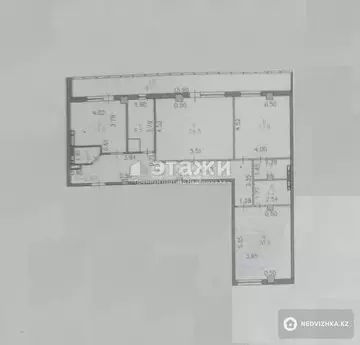 121.5 м², 3-комнатная квартира, этаж 12 из 13, 122 м², изображение - 17