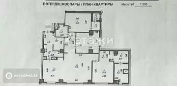 174.5 м², 4-комнатная квартира, этаж 24 из 33, 174 м², изображение - 2