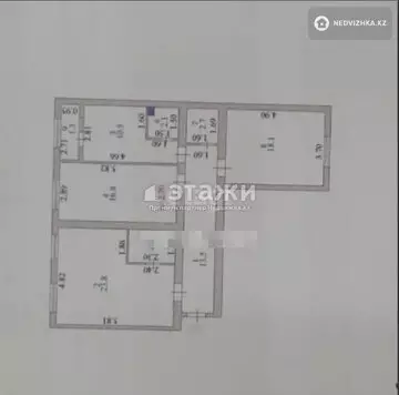 92.8 м², 3-комнатная квартира, этаж 3 из 3, 93 м², изображение - 0