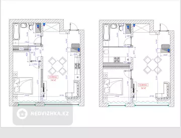 2-комнатная квартира, этаж 14 из 18, 68 м²