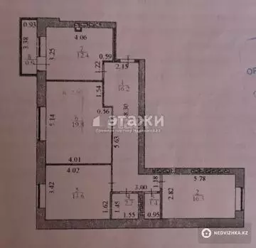 82.8 м², 3-комнатная квартира, этаж 5 из 6, 83 м², изображение - 5