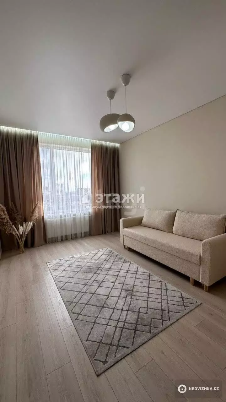 40 м², 1-комнатная квартира, этаж 12 из 12, 40 м², изображение - 1