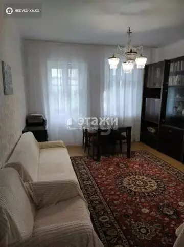 3-комнатная квартира, этаж 2 из 2, 56 м²