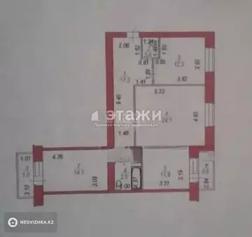 90 м², 3-комнатная квартира, этаж 9 из 9, 90 м², изображение - 4