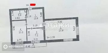 57 м², 2-комнатная квартира, этаж 7 из 10, 57 м², изображение - 12