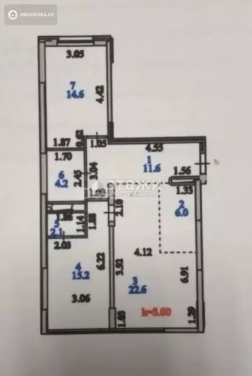 76.3 м², 3-комнатная квартира, этаж 10 из 17, 76 м², изображение - 18