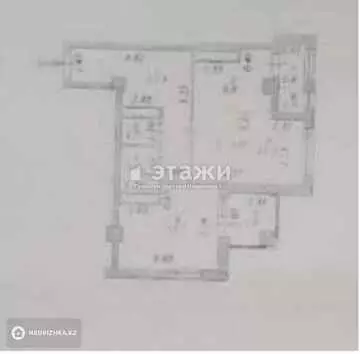 52 м², 2-комнатная квартира, этаж 13 из 16, 52 м², изображение - 18