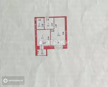 34.5 м², 1-комнатная квартира, этаж 6 из 6, 34 м², изображение - 7