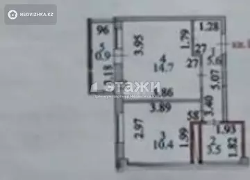 35.5 м², 1-комнатная квартира, этаж 8 из 9, 36 м², изображение - 4