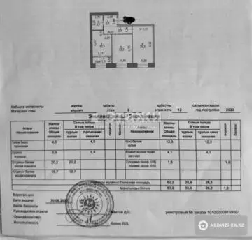 64 м², 2-комнатная квартира, этаж 6 из 12, 64 м², изображение - 11