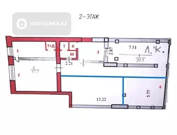 150 м², Офисное помещение, этаж 2 из 13, в административном здании, 150 м², на длительный срок, изображение - 3