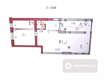 Помещение, этаж 2 из 3, 150 м², на длительный срок