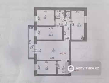 80 м², 4-комнатная квартира, этаж 3 из 6, 80 м², изображение - 23