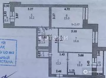 54 м², 2-комнатная квартира, этаж 2 из 10, 54 м², изображение - 22