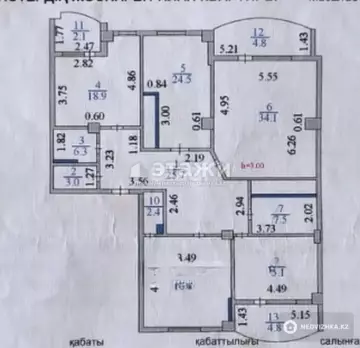 165.8 м², 4-комнатная квартира, этаж 8 из 20, 166 м², изображение - 22