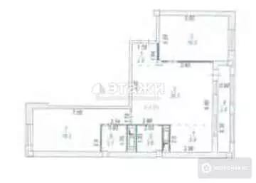 79.5 м², 3-комнатная квартира, этаж 6 из 12, 80 м², изображение - 11