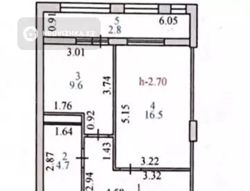 43.2 м², 1-комнатная квартира, этаж 18 из 22, 43 м², изображение - 8