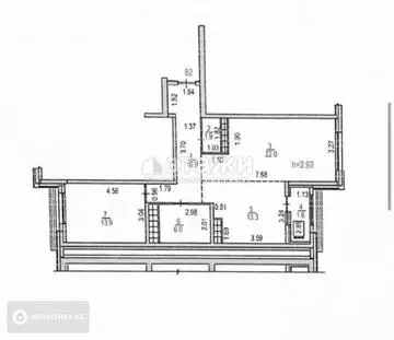 70 м², 3-комнатная квартира, этаж 14 из 16, 70 м², изображение - 4