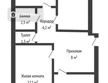 69.2 м², 3-комнатная квартира, этаж 1 из 5, 69 м², изображение - 21