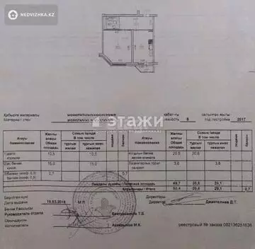 50.4 м², 2-комнатная квартира, этаж 4 из 5, 50 м², изображение - 7