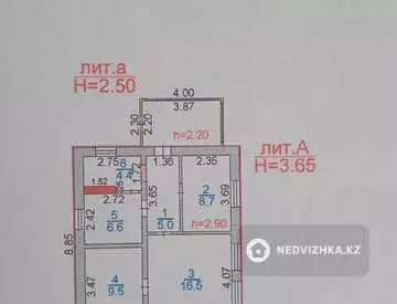 54 м², 3-комнатный дом, 5 соток, 54 м², изображение - 3