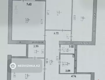 3-комнатная квартира, этаж 7 из 9, 136 м²