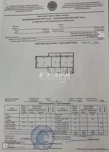 75.5 м², 2-комнатная квартира, этаж 4 из 18, 76 м², изображение - 13