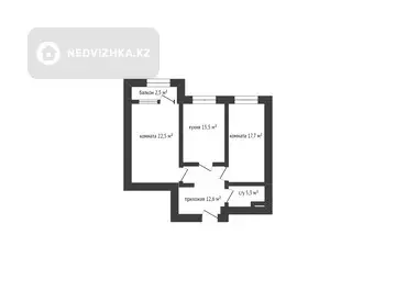 78.4 м², 2-комнатная квартира, этаж 4 из 10, 78 м², изображение - 11