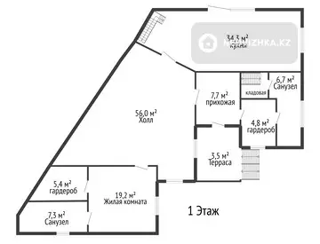 460 м², 6-комнатный дом, 12 соток, 460 м², изображение - 41