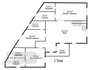 460 м², 6-комнатный дом, 12 соток, 460 м², изображение - 42