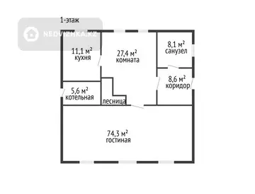 275.3 м², 8-комнатный дом, 16 соток, 275 м², изображение - 12