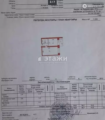 32.8 м², 1-комнатная квартира, этаж 6 из 6, 33 м², изображение - 8