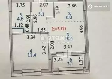 39.6 м², 2-комнатная квартира, этаж 7 из 16, 40 м², изображение - 7