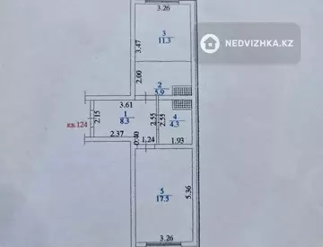 47.3 м², 1-комнатная квартира, этаж 8 из 10, 47 м², изображение - 14