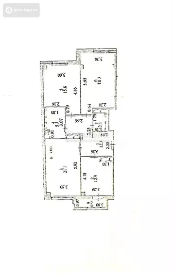 89 м², 3-комнатная квартира, этаж 9 из 9, 89 м², изображение - 22