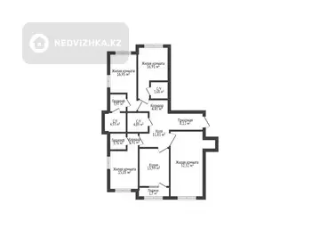 145.04 м², 4-комнатная квартира, этаж 2 из 14, 145 м², изображение - 8