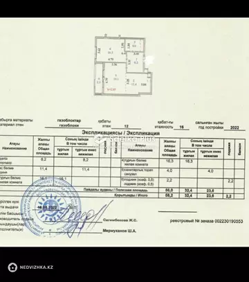 59 м², 2-комнатная квартира, этаж 12 из 16, 59 м², изображение - 23