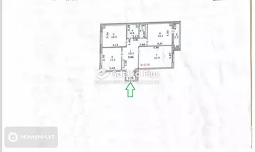 93 м², 3-комнатная квартира, этаж 6 из 13, 93 м², изображение - 9