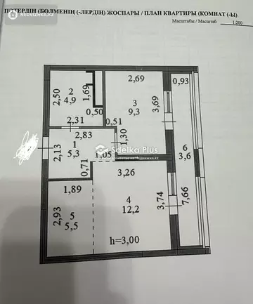 2-комнатная квартира, этаж 7 из 17, 42 м²