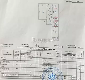 85 м², 3-комнатная квартира, этаж 7 из 12, 85 м², изображение - 15