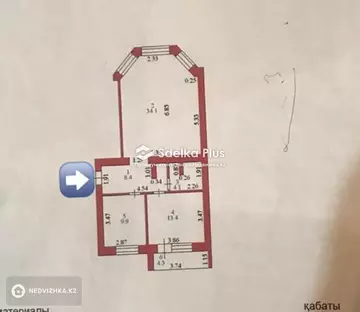 72 м², 3-комнатная квартира, этаж 5 из 9, 72 м², изображение - 0