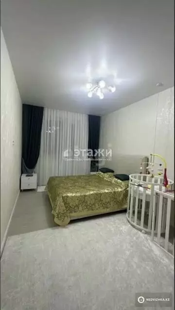 2-комнатная квартира, этаж 3 из 10, 60 м²