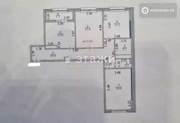 93.4 м², 3-комнатная квартира, этаж 3 из 11, 93 м², изображение - 31