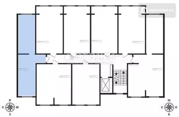 2-комнатная квартира, этаж 3 из 10, 48 м²