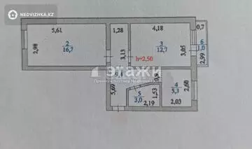 48 м², 2-комнатная квартира, этаж 4 из 5, 48 м², изображение - 10