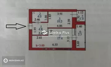 40 м², 1-комнатная квартира, этаж 6 из 9, 40 м², изображение - 0