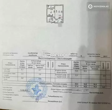 1-комнатная квартира, этаж 3 из 9, 40 м²