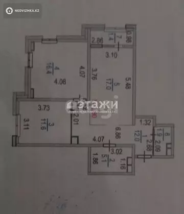 68 м², 3-комнатная квартира, этаж 3 из 24, 68 м², изображение - 7