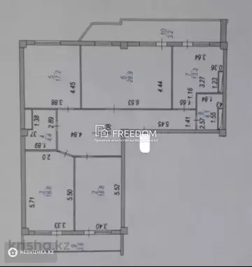 134.6 м², 4-комнатная квартира, этаж 6 из 16, 135 м², изображение - 15